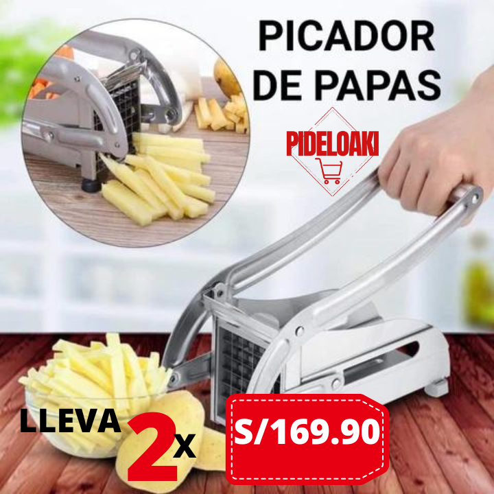 Picadora de Papas y Cebolla Portatil Supermaq - Máquinas Gastronómicas
